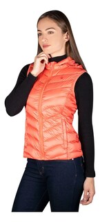 Foto 4 | Chaleco Greenlander Pluma Con Gorro Oculto Para Mujer
