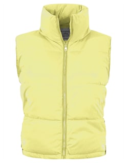 Foto 4 | Chaleco Corto Brilloso Mujer Amarillo Roosevelt A229