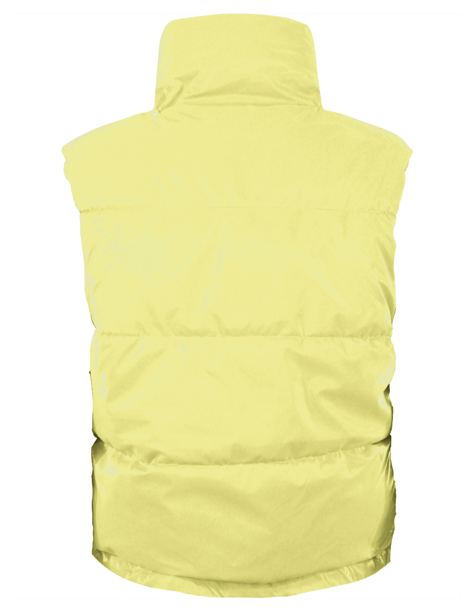 Foto 6 | Chaleco Corto Brilloso Mujer Amarillo Roosevelt A229