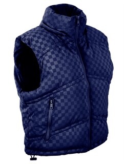 Foto 6 | Chaleco Capitonado Corto Gorro Desmontable Azul Marino Roosevelt A281