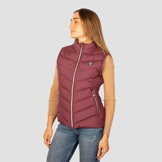 Foto 3 | Chaleco Greenlander De Mujer Acolchado Con Cuello Alto
