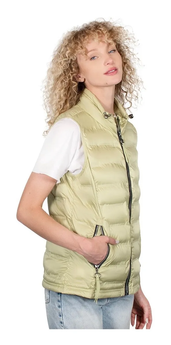 Foto 3 | Chaleco Mujer Greenlander  Ligero Bolsas Costados