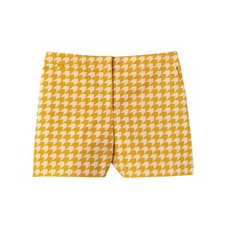 Foto 1 | Bermuda Ff2463 51 Lem Lacoste Amarilla Para Mujer