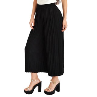 Foto 2 | Capri Plisado Roman Fashion Juvenil 2155 color Negro