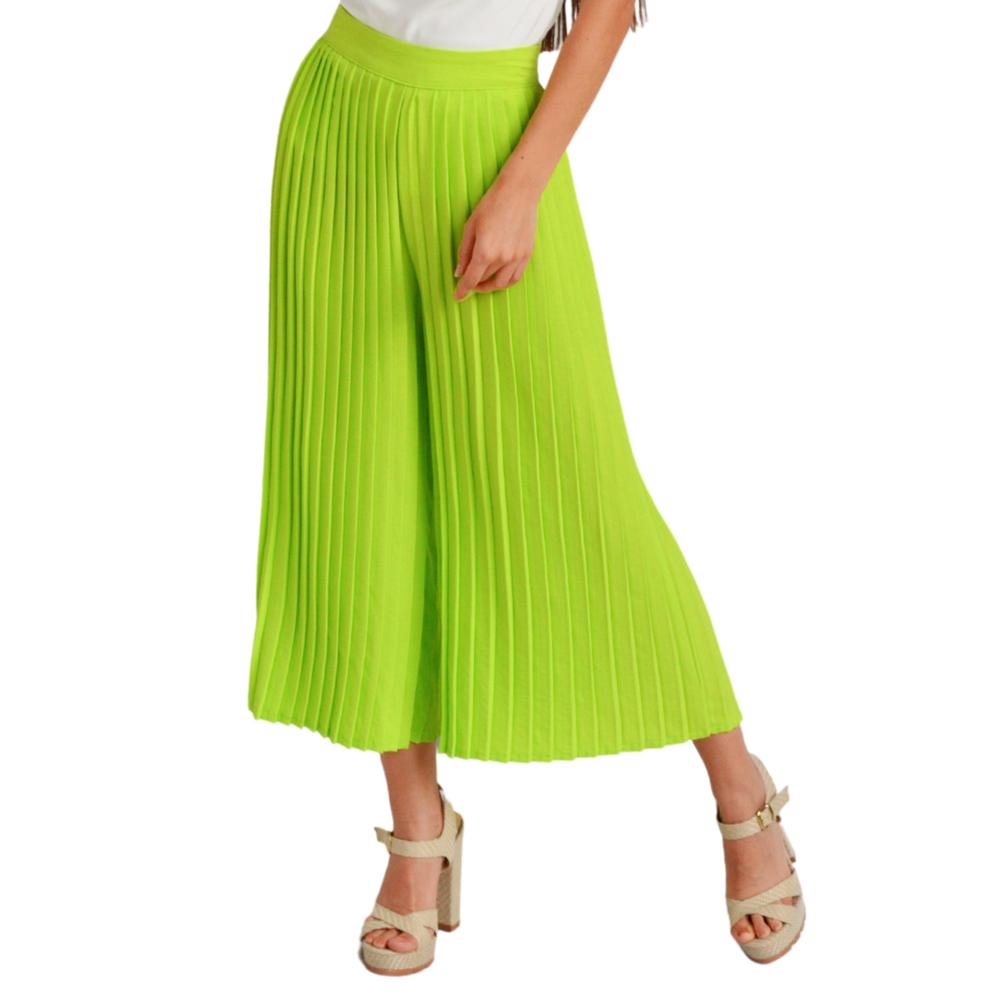 Foto 1 | Capri Plisado Roman Fashion Juvenil 2155 color Verde