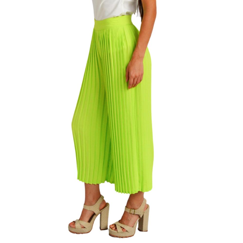 Foto 2 | Capri Plisado Roman Fashion Juvenil 2155 color Verde