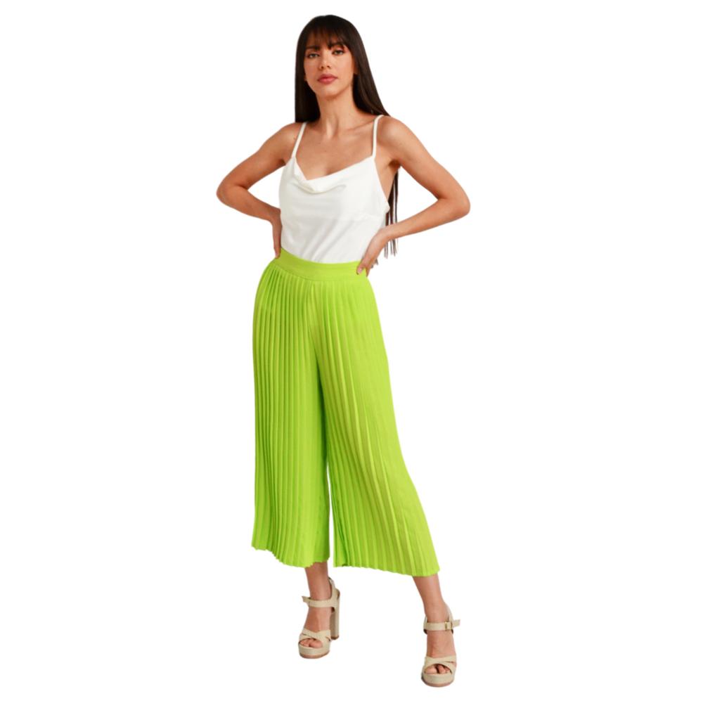 Foto 5 | Capri Plisado Roman Fashion Juvenil 2155 color Verde