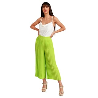 Foto 5 | Capri Plisado Roman Fashion Juvenil 2155 color Verde