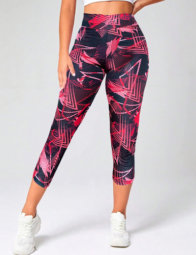 Foto 6 pulgar | Leggings Capri Cap-010 Dos Diseños
