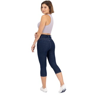 Foto 5 | Pantalón Capri Britos Jeans Azul para Mujer