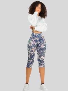 Foto 4 | Set De 2 Leggings Capri Cap-010 Dos Diseños