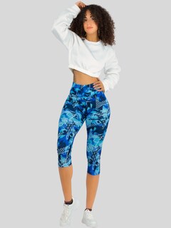 Foto 2 | Set De 2 Leggings Capri Cap-010 Dos Diseños