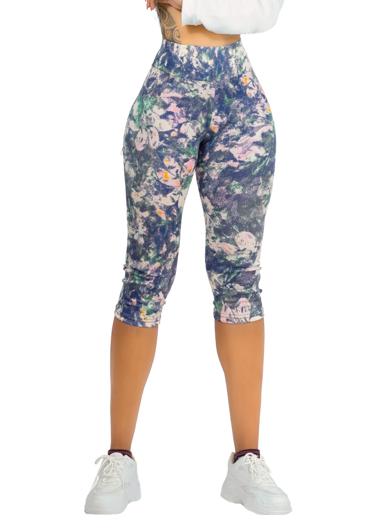 Leggins Mujer Capris Bermuda Mallones Cap-010  Mayon Mallas $289
