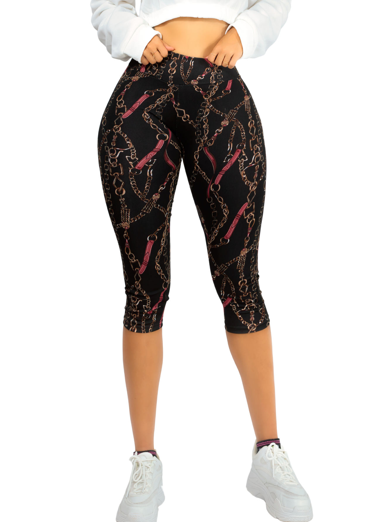 Leggins Mujer Capris Bermuda Mallones Cap-010  Mayon Mallas