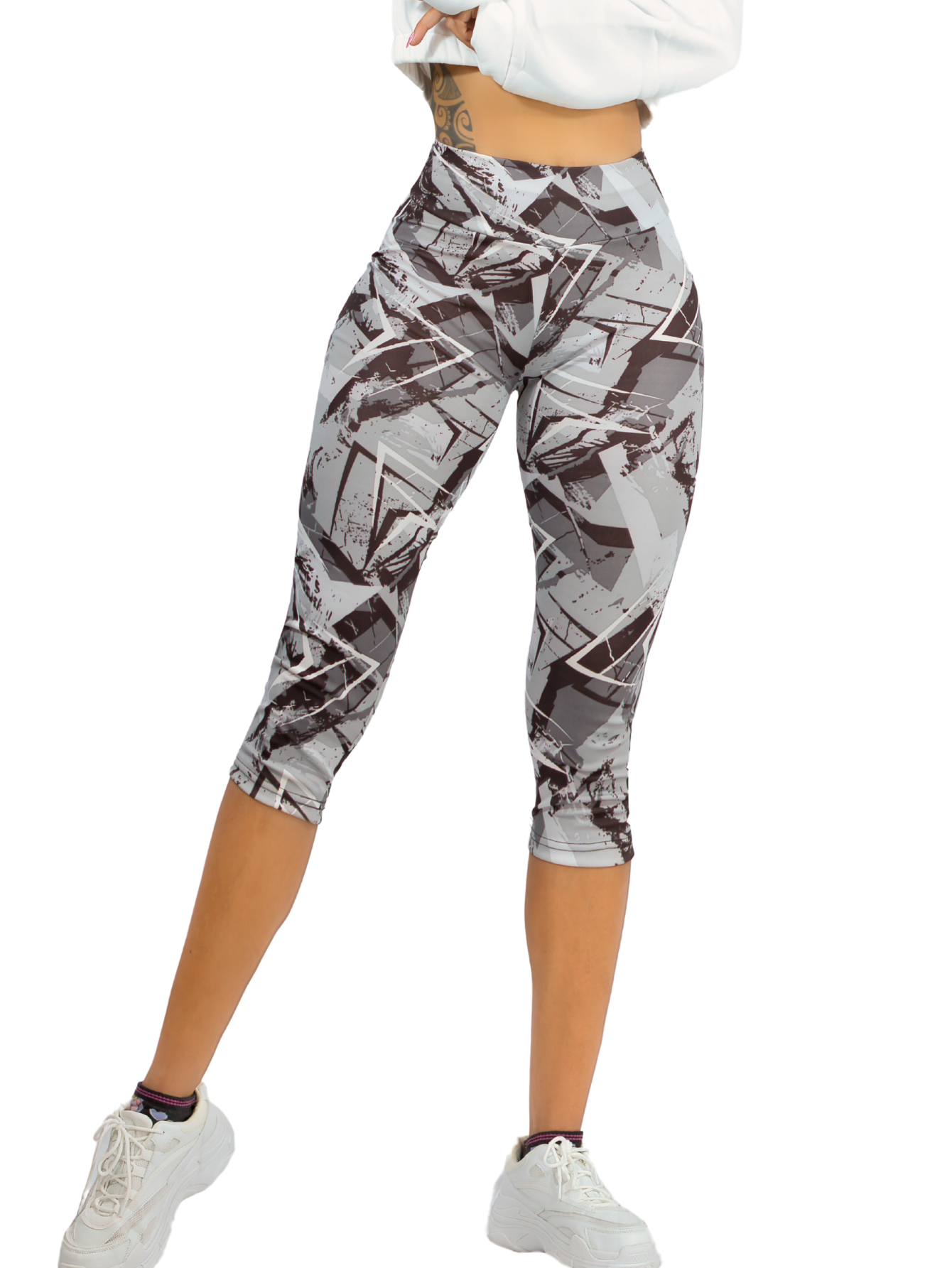 Leggins Mujer Capris Bermuda Mallones Cap-010  Mayon Mallas