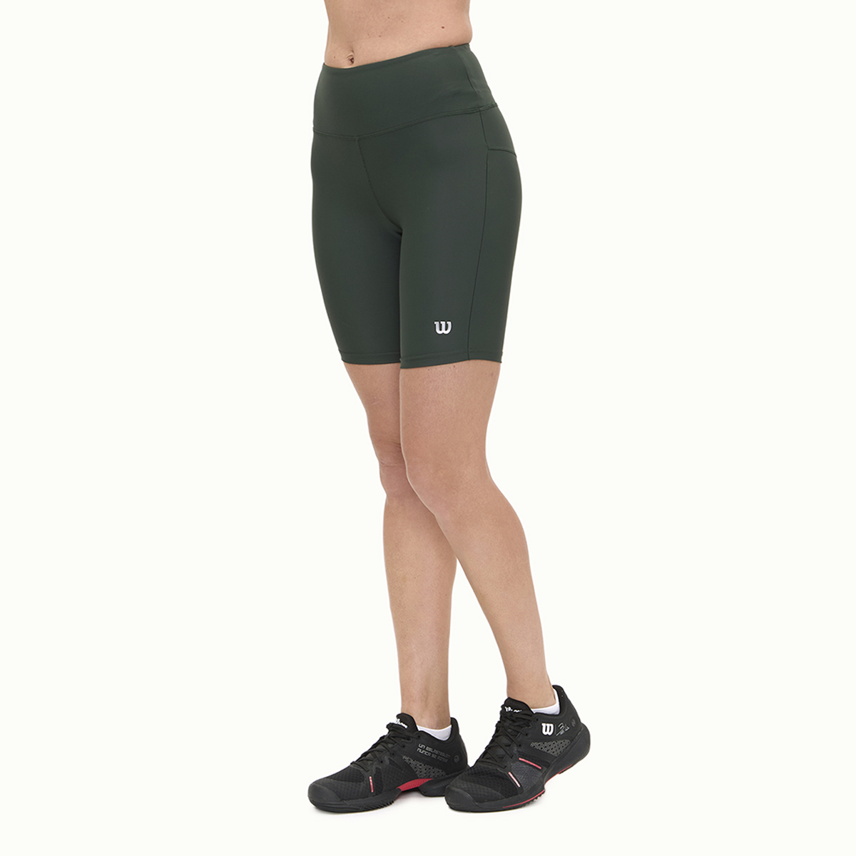Foto 3 pulgar | Biker Wilson Tiro Alto Flexible Liso Para Mujer