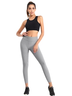 Foto 1 | Leggins Mujer Capris Bermuda Mallones Cap-02 Gris Claro Mayon Mallas