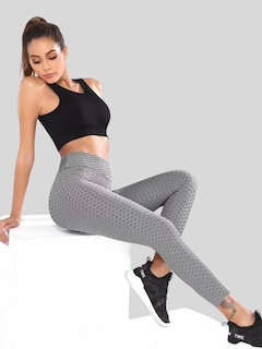 Foto 2 | Leggins Mujer Capris Bermuda Mallones Cap-02 Gris Claro Mayon Mallas