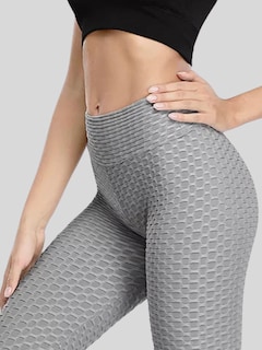 Foto 4 | Leggins Mujer Capris Bermuda Mallones Cap-02 Gris Claro Mayon Mallas