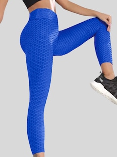 Foto 3 | Leggins Mujer Capris Bermuda Mallones Cap-02 Azul Mayon Mallas