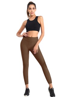 Foto 1 | Leggins Mujer Capris Bermuda Mallones Marron
