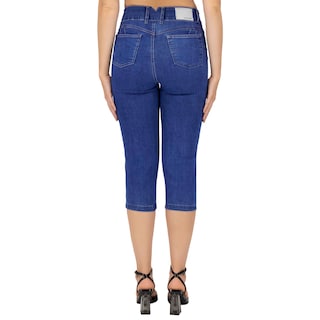 Foto 2 | Capri Britos Jeans Mujer Pescador Mezclilla Azul 025661