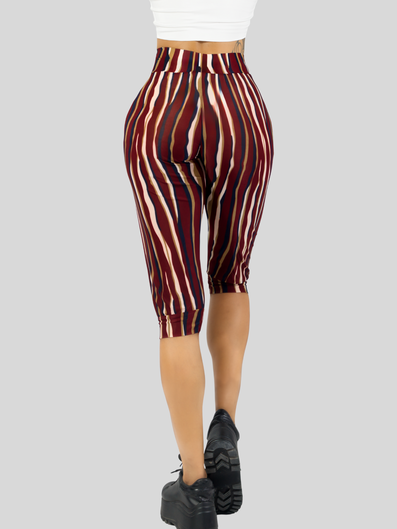 Foto 6 pulgar | Leggins Mujer Capris Bermuda Mallones Cap-011 Diseño 6 Mayon Mallas