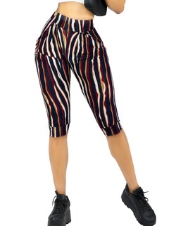 Foto 1 | Leggins Mujer Capris Bermuda Mallones Cap-011 Diseño 7 Mayon Mallas