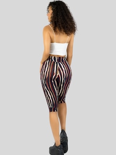 Foto 3 | Leggins Mujer Capris Bermuda Mallones Cap-011 Diseño 7 Mayon Mallas