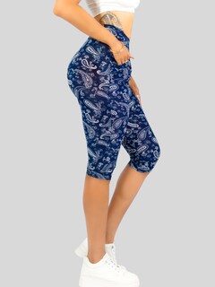 Foto 4 | Leggins Mujer Capris Bermuda Mallones Cap-011 Diseño 4 Mayon Mallas