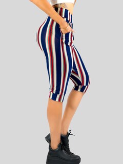 Foto 4 | Leggins Mujer Capris Bermuda Mallones Cap-011 Diseño 1 Mayon Mallas