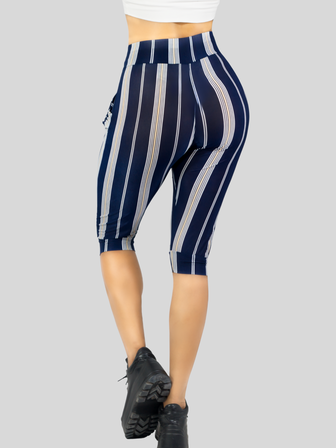 Foto 6 pulgar | Leggins Mujer Capris Bermuda Mallones Cap-011 Diseño 10 Mayon Mallas