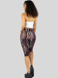 Foto 3 | Set De 2 Leggins Mujer Capris Bermuda Mallones Cap-011-px2 Dos Diseños Mayon Mallas