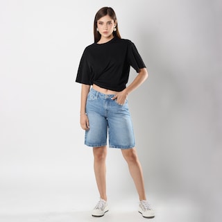 Foto 2 | Bermuda Con Bolsillos Para Mujer