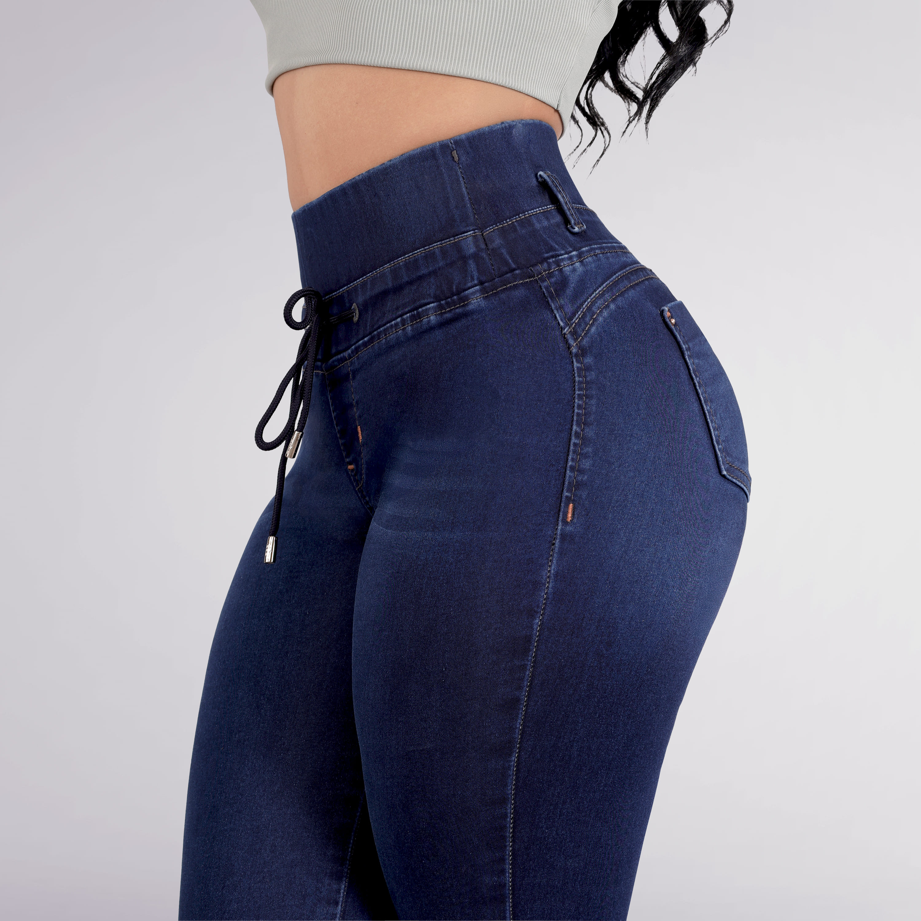 Foto 3 pulgar | Capri Casual Para Mujer Con Efecto Levanta Pompa – Calidad Premium 2908/01