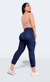 Foto 4 | Capri Jogger Casual Para Dama, Moldea Y Realza Tu Figura