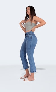 Foto 5 | Capri Casual Para Mujer Con Efecto Levanta Pompa – Calidad Premium 3937/05