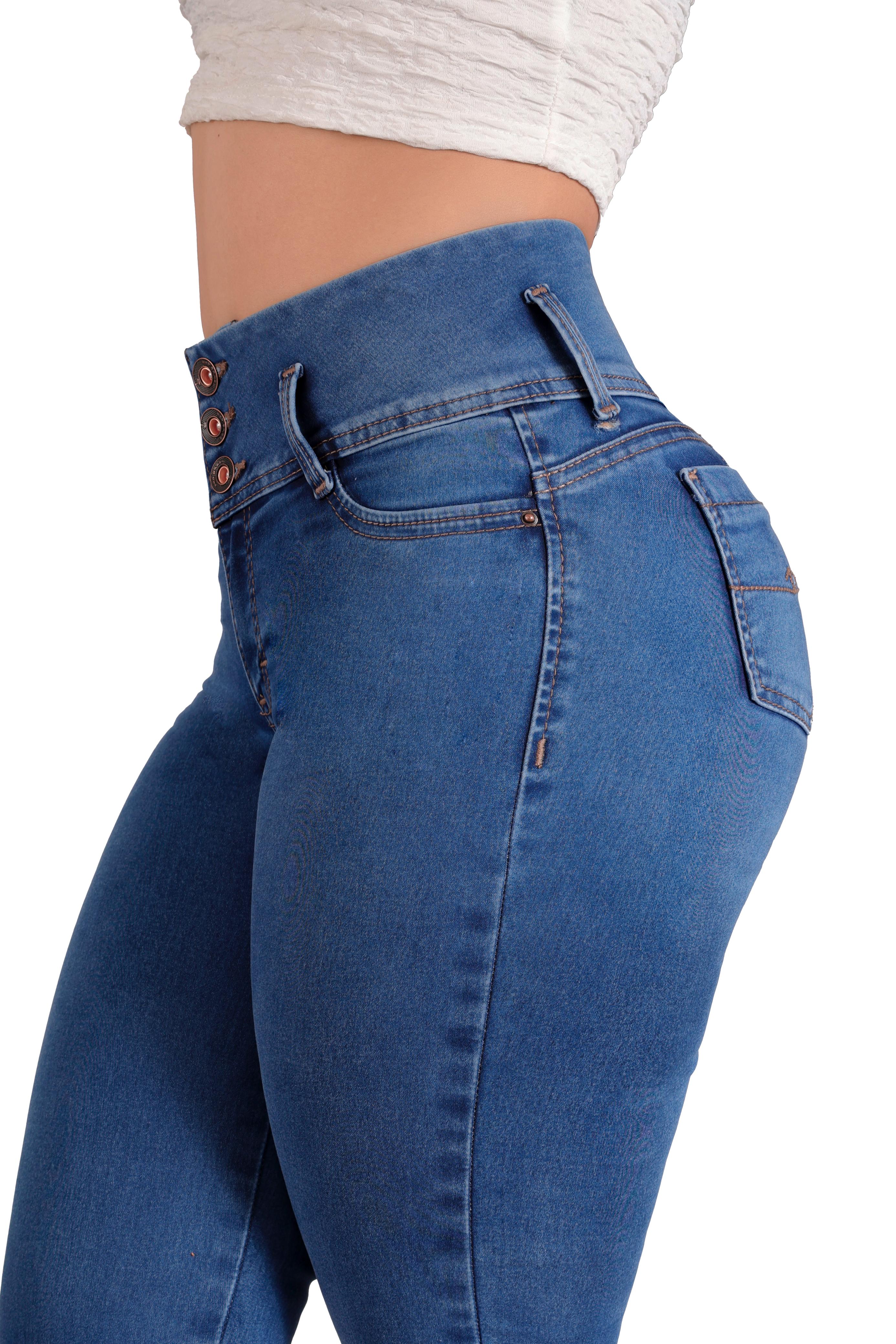 Foto 2 pulgar | Capri Casual Para Mujer Levanta Pompa – Estilo Y Ajuste Para Tu Figura 3965/04