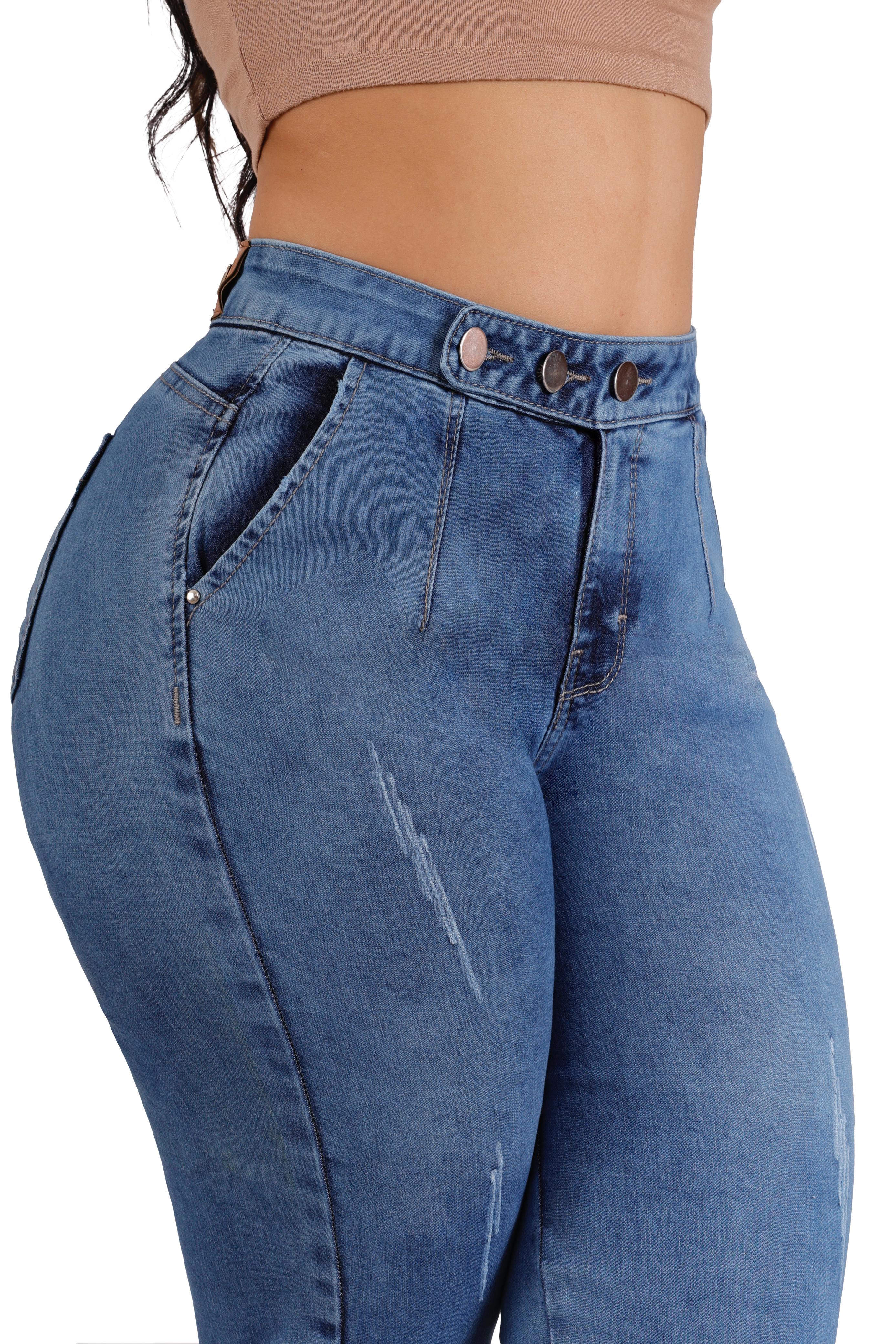 Foto 2 pulgar | Capri Casual Para Mujer Con Efecto Levanta Pompa – Calidad Premium 3379/01