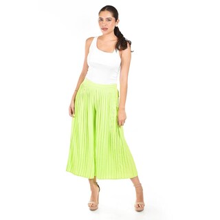 Foto 1 | Capri Plisado Roman Fashion /juvenil, 2155 (lima) Verde Claro