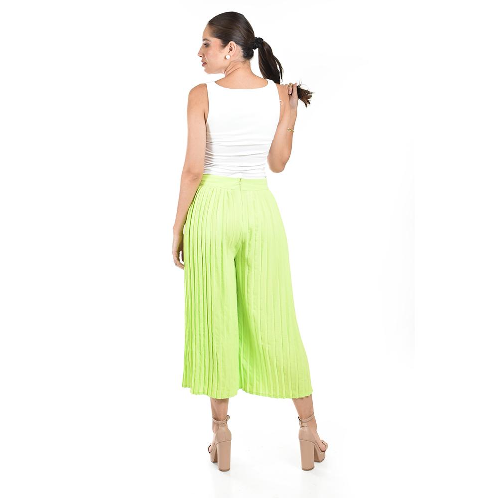 Foto 4 pulgar | Capri Plisado Roman Fashion /juvenil, 2155 (lima) Verde Claro