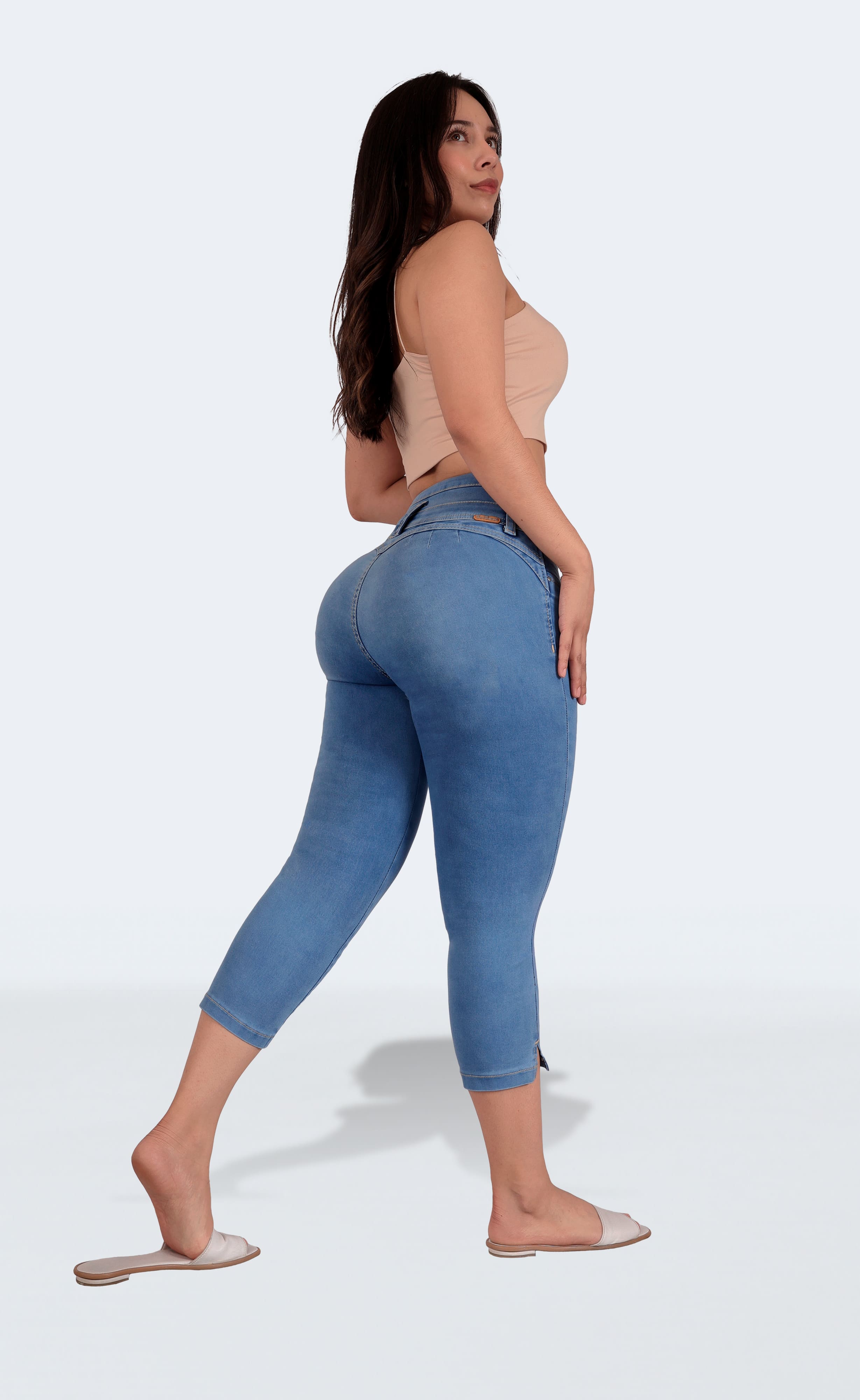 Foto 5 | Jeans Capri Dama, Casual Mejora Tu Figura Sea Brazil
