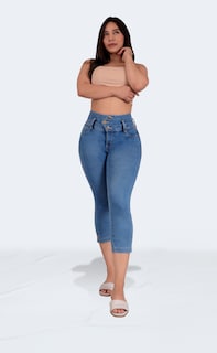Foto 7 | Jeans Capri Dama, Casual Mejora Tu Figura Sea Brazil