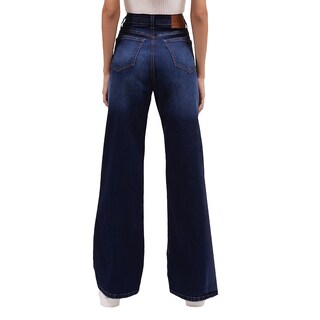 Foto 3 | Jeans Wide Leg MCHK Azul Stretch para Dama