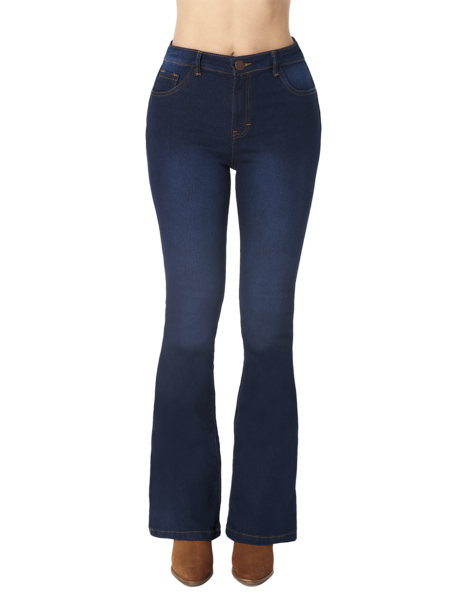 Foto 1 | Jeans Devendi Azules Campana