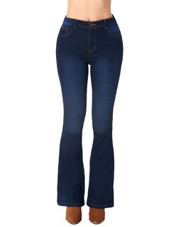 Foto 1 | Jeans Devendi Azules Campana