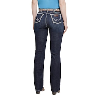 Foto 3 | Jeans Vaquero Wrangler Mujer Boot Cut 221 Azul