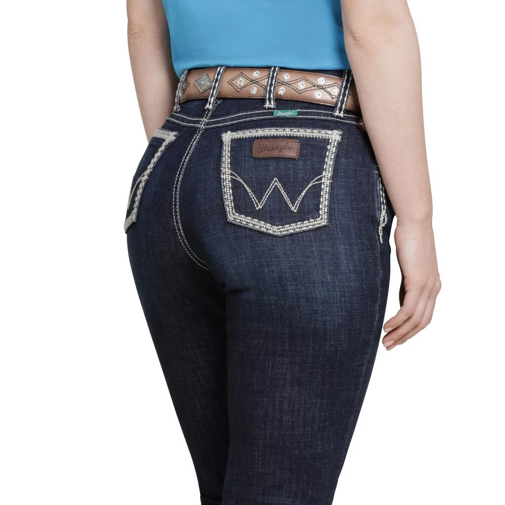 Foto 6 pulgar | Jeans Vaquero Wrangler Mujer Boot Cut 221 Azul