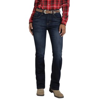 Foto 1 | Jeans Vaquero Wrangler Mujer Boot Cut 192 Azul