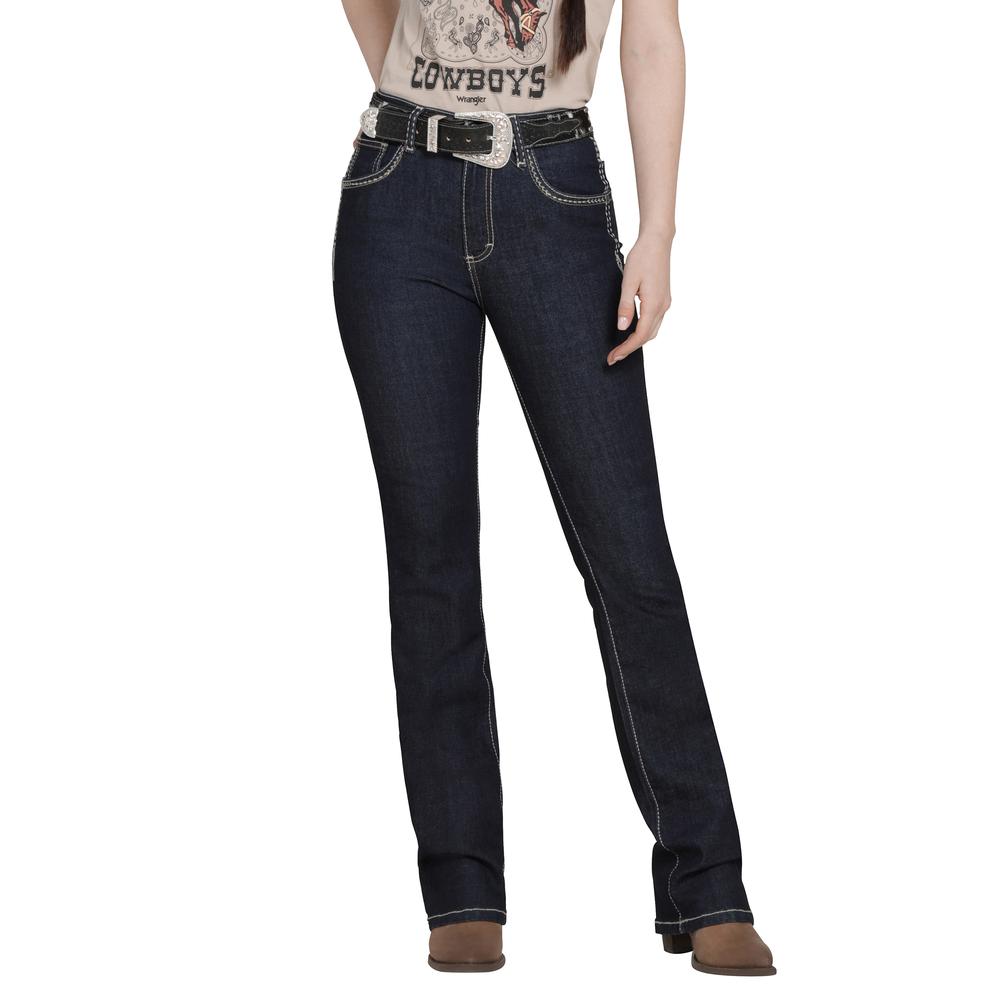 Jeans Vaquero Wrangler Mujer Boot Cut 248 Azul